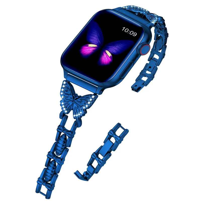 Браслет стразы из нержавеющей стали для Apple Watch 6 SE Band 44 мм 40 мм, металлический звеньевой ремешок для Apple Watch 5 4 iWatch 42 мм 38 мм
Браслет стразы из нержавеющей стали для Apple Watch 6 SE Band 44 мм 40 мм, металлический звеньевой ремешок для Apple Watch 5 4 iWatch 42 мм 38 мм