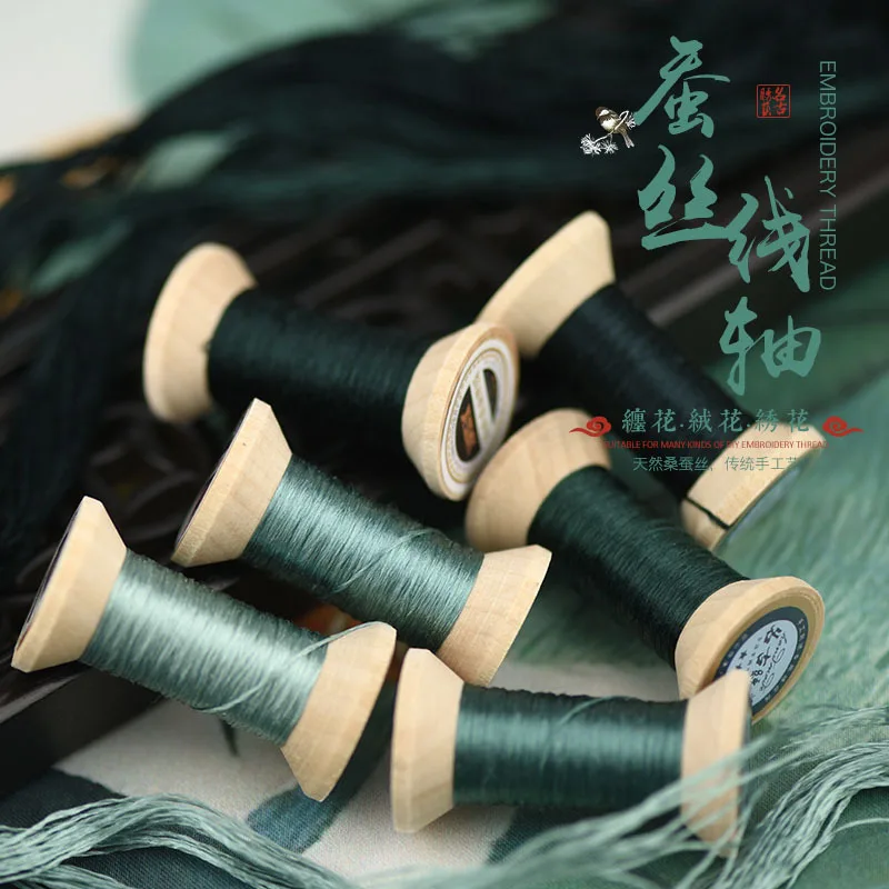 New Item Chinese 100% Silk Embroidery Thread Yarn embroidery floss for Sewing Article Wooden packing Cypress green
New Item Chinese 100% Silk Embroidery Thread Yarn embroidery floss for Sewing Article Wooden packing Cypress green