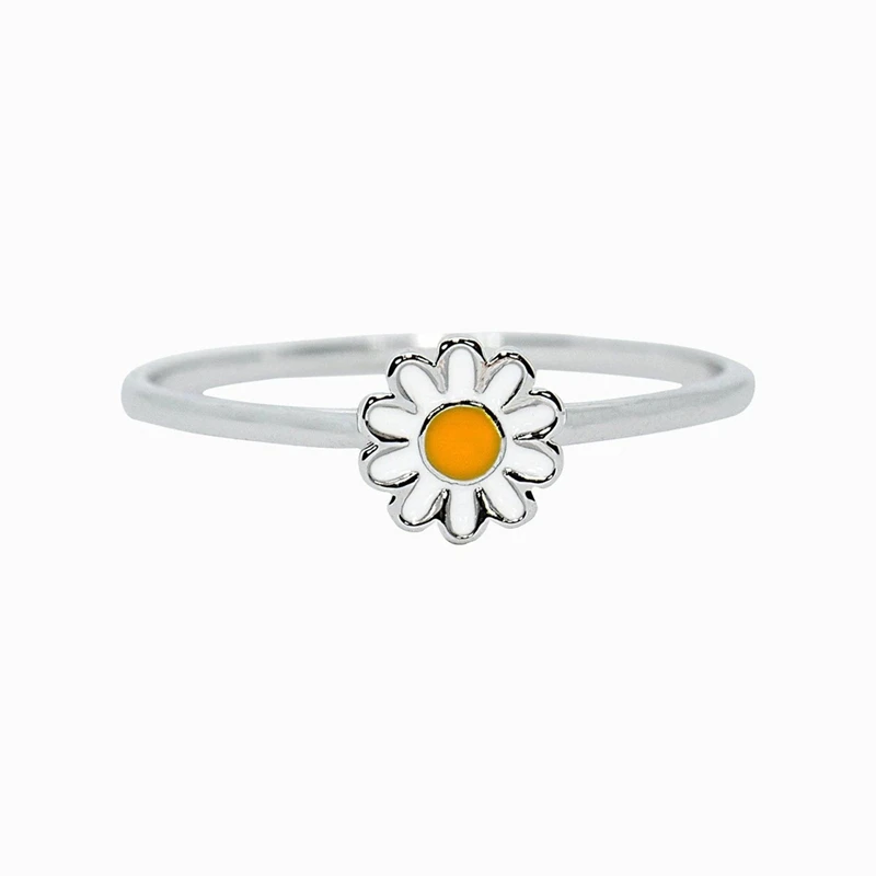 Fashion Simplicity Little Daisy Refreshing Version Pattern Ring Travel Outside Banquet Gifts Accessories
Fashion Simplicity Little Daisy Refreshing Version Pattern Ring Travel Outside Banquet Gifts Accessories