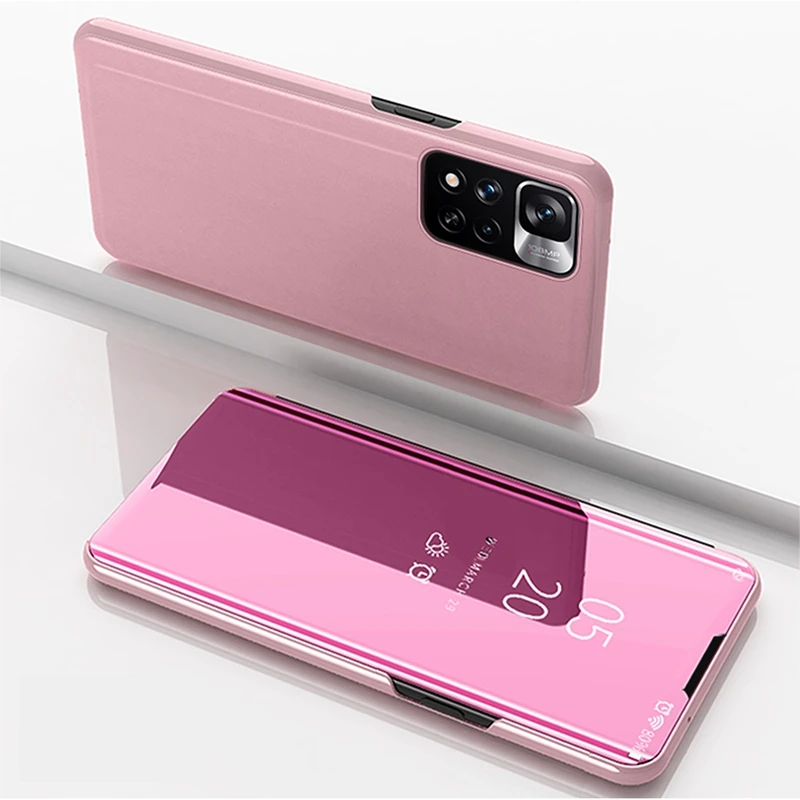 For redmi Note 11 pro Smart Mirror Flip Phone Case Youth Clear View Leather Stand Cover Coque For Xiaomi Redmi Note 11 5G cases
For redmi Note 11 pro Smart Mirror Flip Phone Case Youth Clear View Leather Stand Cover Coque For Xiaomi Redmi Note 11 5G cases