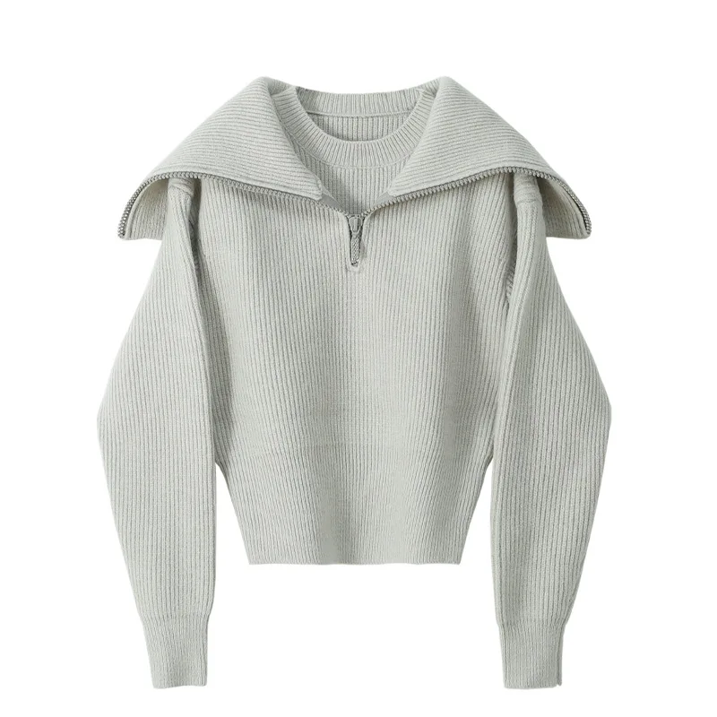 Women Lady Turn Down Neck Sweaters Vintage Fashion Patchwork Pullover Jumpers Soft Cute Cartoon Knitwear Sweater Pullover Tops
Women Lady Turn Down Neck Sweaters Vintage Fashion Patchwork Pullover Jumpers Soft Cute Cartoon Knitwear Sweater Pullover Tops