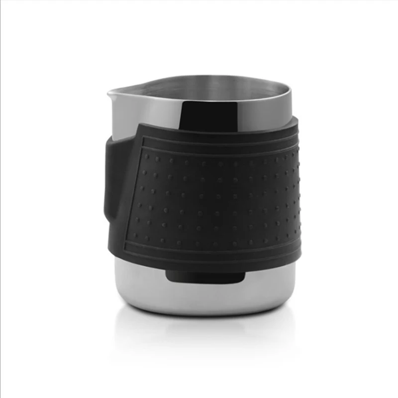 Espresso Milk Frothing Pitcher with Silicone Sleeves-Stainless Steel Cappuccino Latte Art Making Pitcher Cups-350ml/600ml
Espresso Milk Frothing Pitcher with Silicone Sleeves-Stainless Steel Cappuccino Latte Art Making Pitcher Cups-350ml/600ml