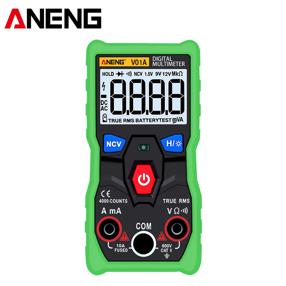 Digital Multimeter DC AC Voltmeter Current Tester Meter with Diode Continuity Test Automatic Multi Function Anti-Burn FO
Digital Multimeter DC AC Voltmeter Current Tester Meter with Diode Continuity Test Automatic Multi Function Anti-Burn FO
