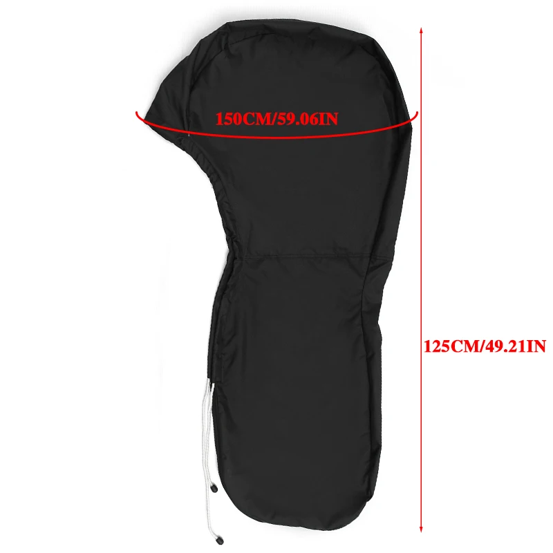 210D 15-20HP Boat Full Motor Cover Outboard Engine Protector for 15-20HP Boat Motors Black Waterproof Cover
210D 15-20HP Boat Full Motor Cover Outboard Engine Protector for 15-20HP Boat Motors Black Waterproof Cover