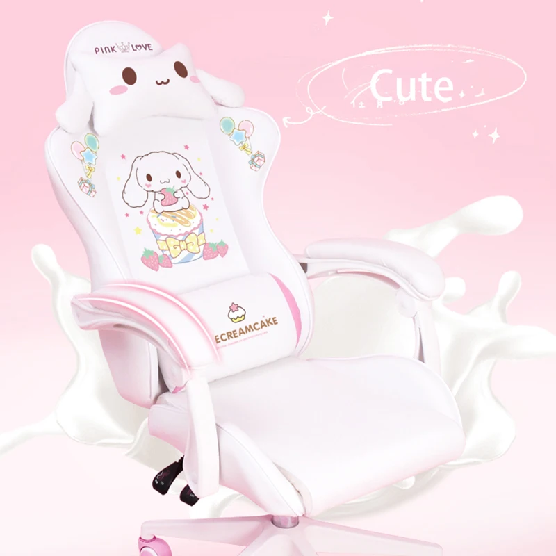 Pink Magic Gaming Chair Girl Game Competitive Rotating Chair Home Liftable Computer Chair Fashion Comfortable Anchor Live Chair
Pink Magic Gaming Chair Girl Game Competitive Rotating Chair Home Liftable Computer Chair Fashion Comfortable Anchor Live Chair