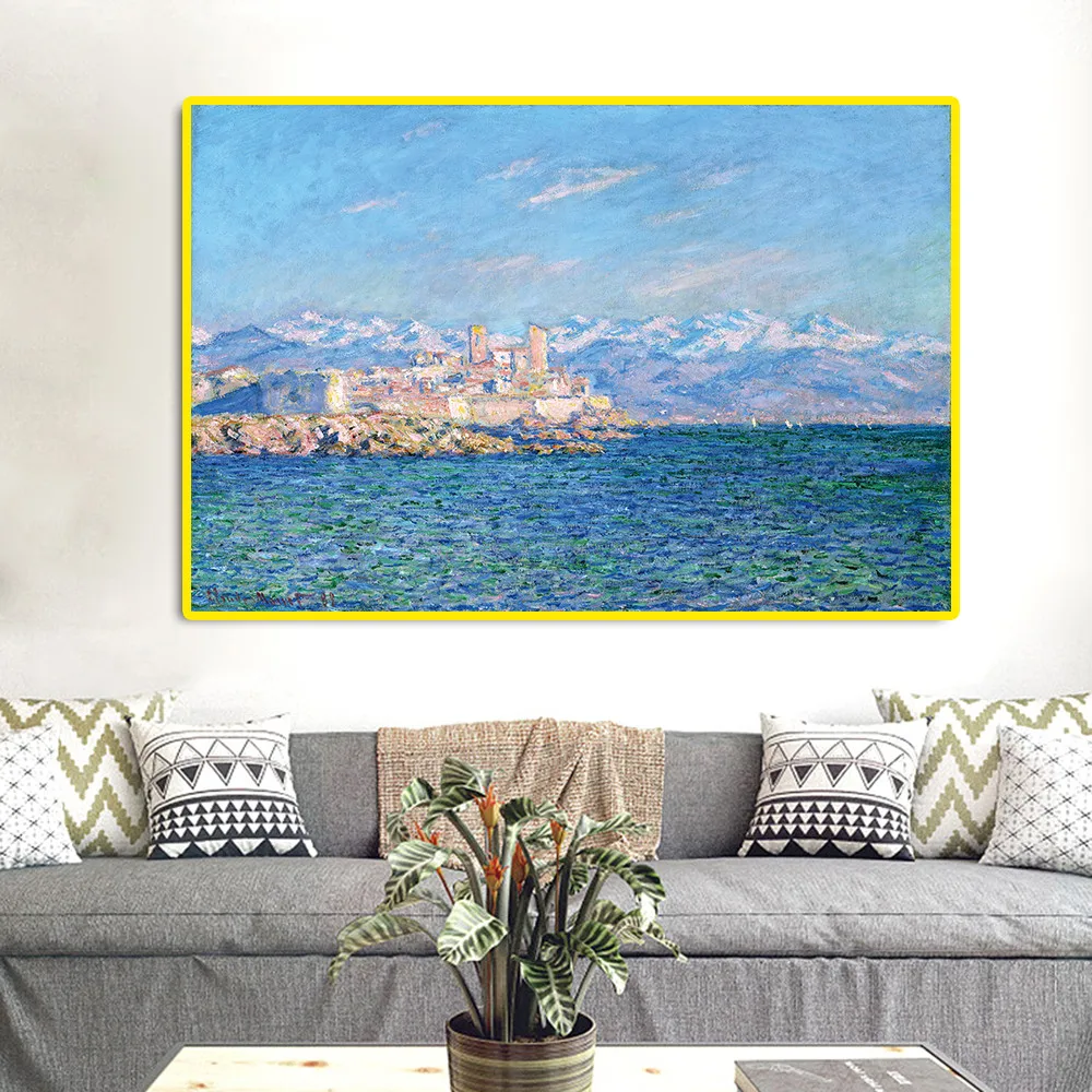 Claude Monet Antibes Afternoon Effect Paintings On The Wall Wall Art Canvas Reproduction Decorative Pictures For Living Room
Claude Monet Antibes Afternoon Effect Paintings On The Wall Wall Art Canvas Reproduction Decorative Pictures For Living Room