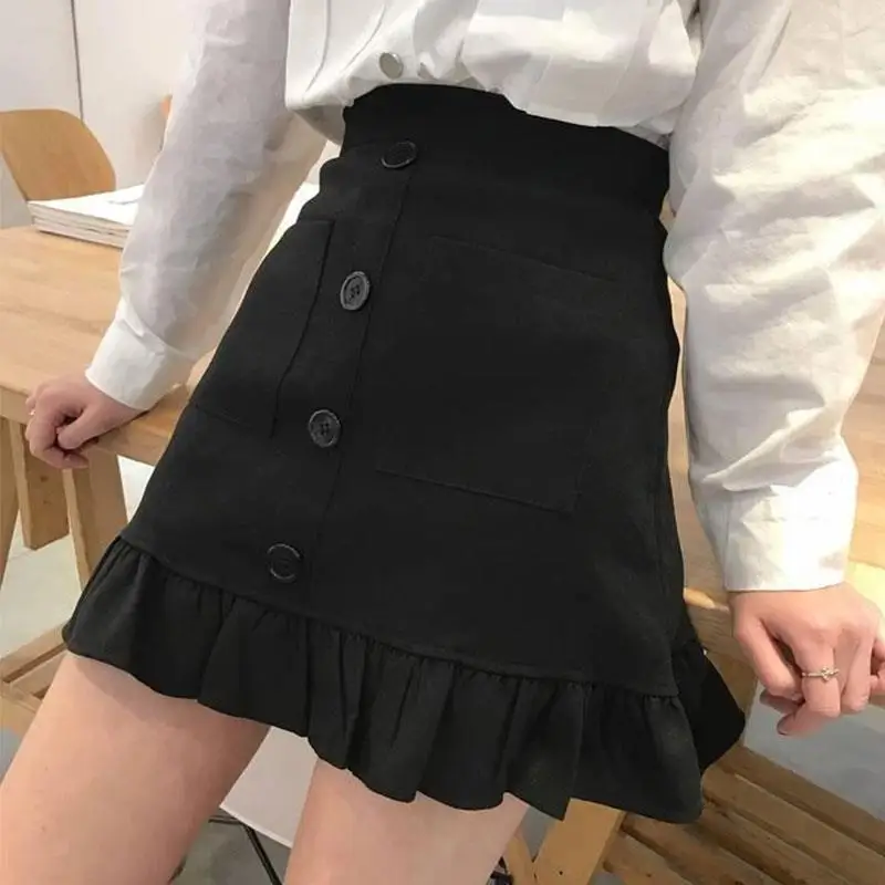 Casual Pleated Skirt 2021 Summer New High Waist Bag Hip Skirt All-match Solid Color A-line Short Skirt Ruffled Mini Skirt Skirt
Casual Pleated Skirt 2021 Summer New High Waist Bag Hip Skirt All-match Solid Color A-line Short Skirt Ruffled Mini Skirt Skirt