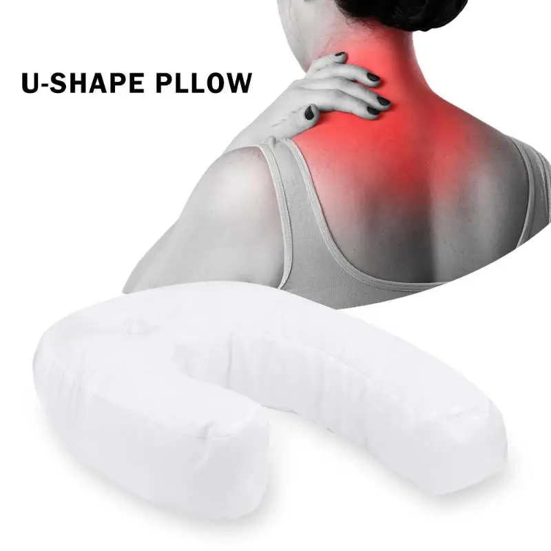 1pc Health Care U Shaped Neck Back Sleep Side Pillow Neck Spine Protection Hold Cushion Hold Neck Spine Protection Cotton Pillow
1pc Health Care U Shaped Neck Back Sleep Side Pillow Neck Spine Protection Hold Cushion Hold Neck Spine Protection Cotton Pillow