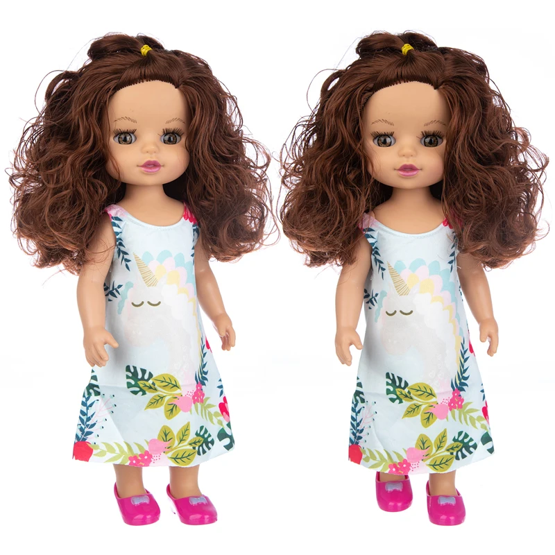 14 Inch Fashion Doll with Long Curly Hair,include Unicorn Dress and Shoes, Gift for Girls Ages 3 and Up
14 Inch Fashion Doll with Long Curly Hair,include Unicorn Dress and Shoes, Gift for Girls Ages 3 and Up