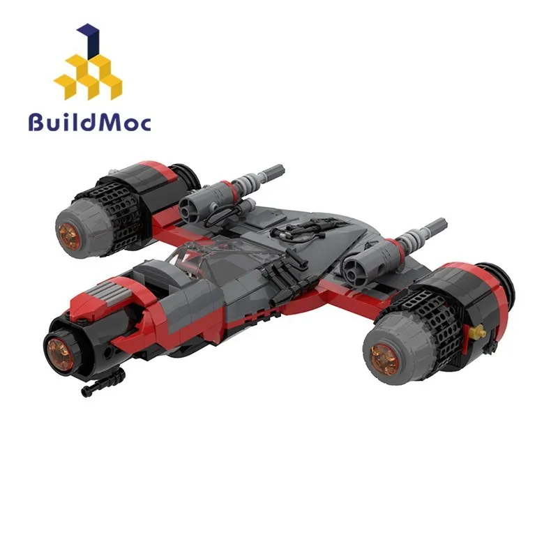 Buildmoc Space Wars Movie Starship Fighter Battleship Model Building Blocks 469PCS Brick MOC Toys for Children DIY Toy Kids Gift
Buildmoc Space Wars Movie Starship Fighter Battleship Model Building Blocks 469PCS Brick MOC Toys for Children DIY Toy Kids Gift