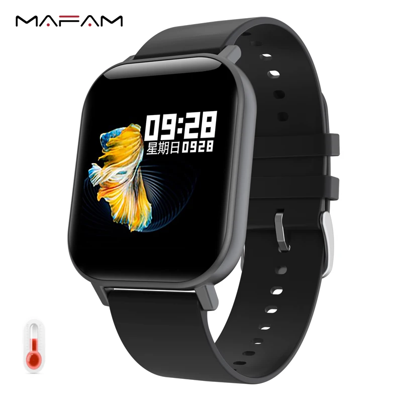 Фото Смарт часы MAFAM T68 для мужчин и женщин монитор сердечного ритма - купить