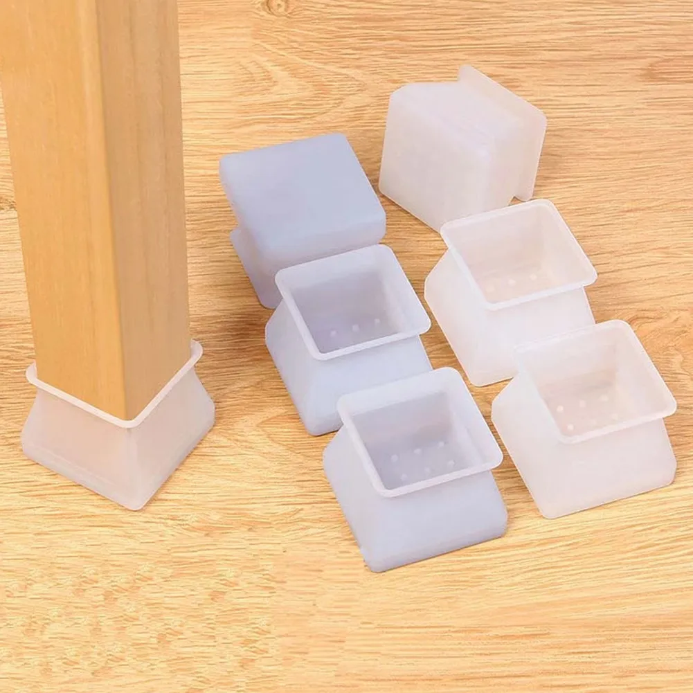 16pcs Silicone Non Slip Chair Leg Cap Square Covers Furniture Cups Table Feet Floor Protectors For Anti-vibration Legs
16pcs Silicone Non Slip Chair Leg Cap Square Covers Furniture Cups Table Feet Floor Protectors For Anti-vibration Legs