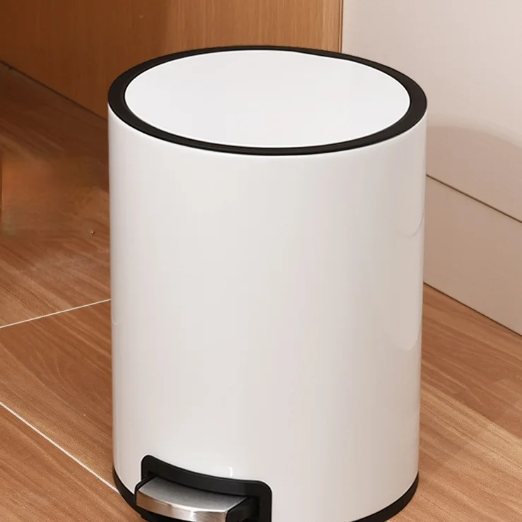 Stainless Steel Modern Trash Bin Bedroom Paper Basket Standing Trash Can Kitchen Storage Rangement Cuisine Waste Bins BI50WB
Stainless Steel Modern Trash Bin Bedroom Paper Basket Standing Trash Can Kitchen Storage Rangement Cuisine Waste Bins BI50WB