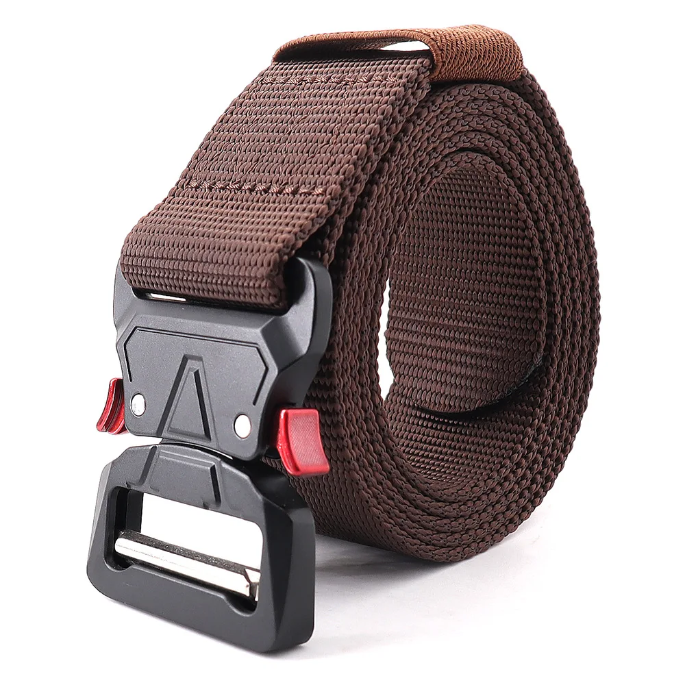 Flying Art outdoor canvas belt nylon alloy buckle tactical belt for men and women
Flying Art outdoor canvas belt nylon alloy buckle tactical belt for men and women
