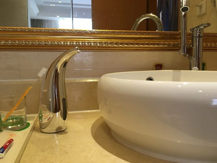Automatic Induction Soap Dispenser Waterproof Cleanable Anti-infrared Interference Household Hotel High Quality Soap Dispenser
Automatic Induction Soap Dispenser Waterproof Cleanable Anti-infrared Interference Household Hotel High Quality Soap Dispenser