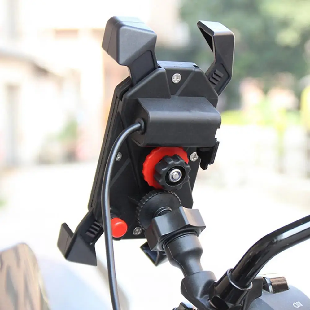 Motorcycle mobile Phone Holder Universal Waterproof Plastic USB Charger Cellphone Mount Rechargeable GPS Navigation Bracket
Motorcycle mobile Phone Holder Universal Waterproof Plastic USB Charger Cellphone Mount Rechargeable GPS Navigation Bracket