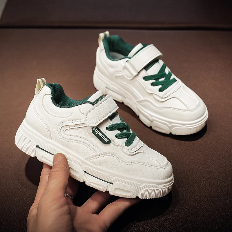 Autumn Boys Girls Fashion Sneakers Baby/Toddler/Little Kids Leather Trainers Children School Sport Shoes Soft Running Shoes
Autumn Boys Girls Fashion Sneakers Baby/Toddler/Little Kids Leather Trainers Children School Sport Shoes Soft Running Shoes
