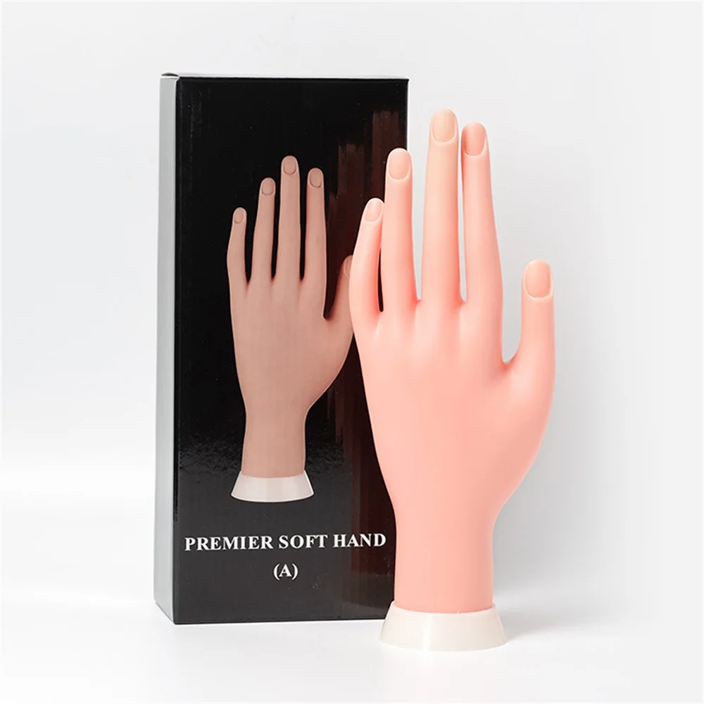 Practice Hand For Manicure Nail Hand Training Model Flexible Movable Hard Rubber Soft Fake Nail False Hand Manicure Nails Tool
Practice Hand For Manicure Nail Hand Training Model Flexible Movable Hard Rubber Soft Fake Nail False Hand Manicure Nails Tool
