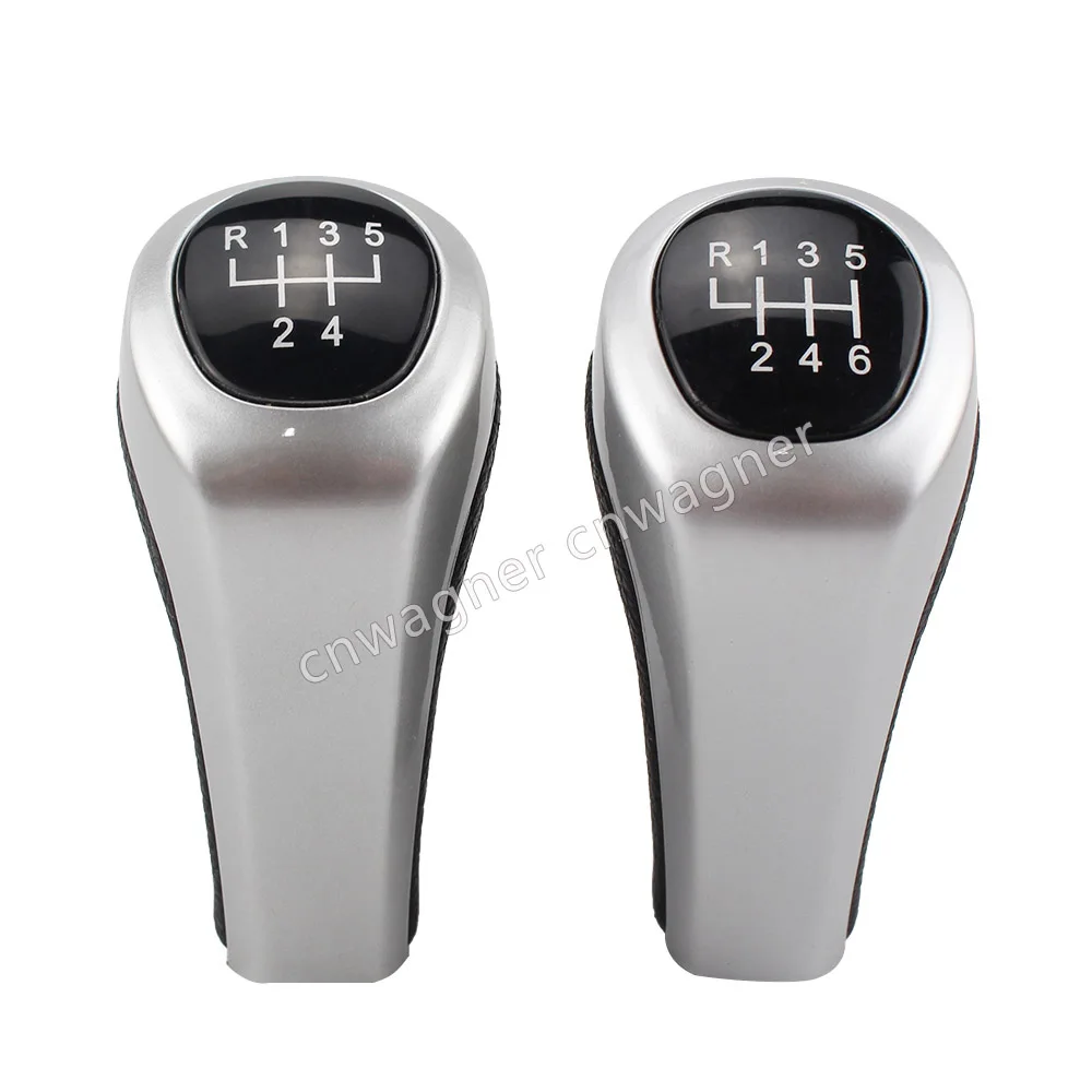 Car 5 and 6 Speed Matt Sliver Gear Shift Knob For BMW E53 E60 E61 E81 E82 E83 E84 E87 E90 E91 Car Level Stick Shifter Leather
Car 5 and 6 Speed Matt Sliver Gear Shift Knob For BMW E53 E60 E61 E81 E82 E83 E84 E87 E90 E91 Car Level Stick Shifter Leather