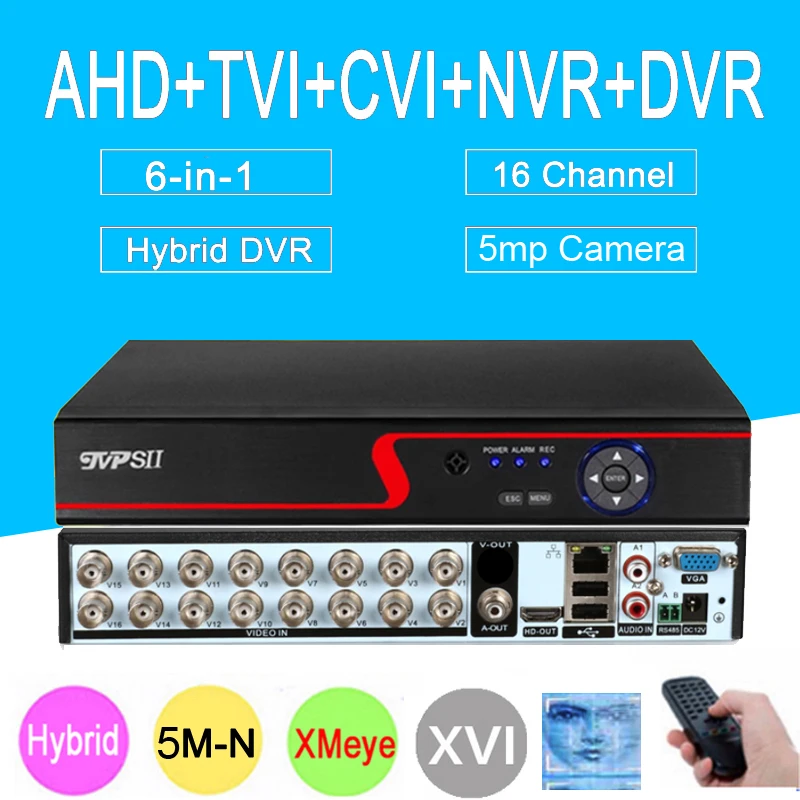 5mp IP CCTV Камера красный Панель Hi3521D XMeye 5M N 16CH 16 канальный видеорегистратор H265 + аудио