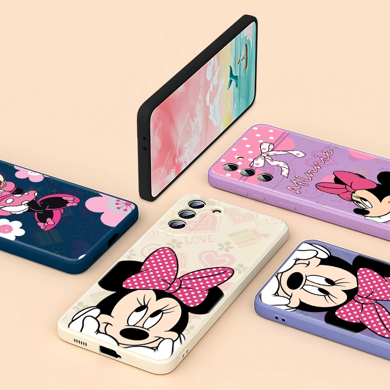 For Samsung Galaxy Note 20 10 S21 S20 FE S10 Ultra Plus Lite Pro 5G Minnie Mouse Fashion Liquid Silicone Soft Phone Case
For Samsung Galaxy Note 20 10 S21 S20 FE S10 Ultra Plus Lite Pro 5G Minnie Mouse Fashion Liquid Silicone Soft Phone Case