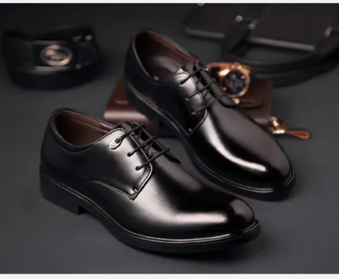 Nice Pop Fashion Business Dress Men Shoes Pop Classic Leather Men'S Suits Shoes Fashion Slip on Dress Shoes Men Comfortable Qu
Nice Pop Fashion Business Dress Men Shoes Pop Classic Leather Men'S Suits Shoes Fashion Slip on Dress Shoes Men Comfortable Qu