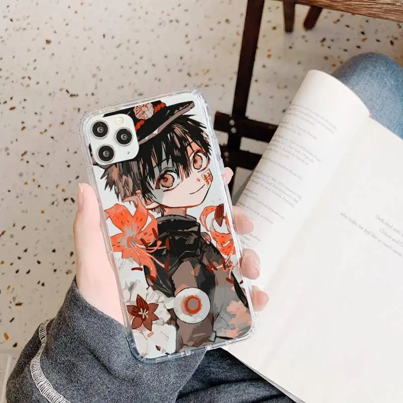 Toilet-bound Hanako-kun Anime luxury Phone Case Transparent soft For iphone 5 5s 5c se 6 6s 7 8 11 12 plus mini x xs xr pro max 
Toilet-bound Hanako-kun Anime luxury Phone Case Transparent soft For iphone 5 5s 5c se 6 6s 7 8 11 12 plus mini x xs xr pro max