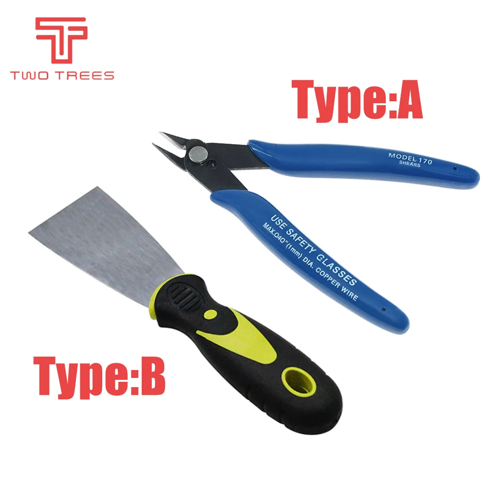 3D Printer parts Stainless Steel Blade Separating Tool Handmade Removal Tool Steel Spatula Professional Package Accessories
3D Printer parts Stainless Steel Blade Separating Tool Handmade Removal Tool Steel Spatula Professional Package Accessories
