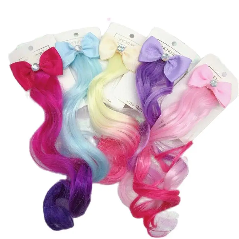 New Girls Hair Accessories Colorful Bowtie Hair Clips Rainbow Glitter Wings Hair Bows Princess Kids Long Wig Hairpins Hairband
New Girls Hair Accessories Colorful Bowtie Hair Clips Rainbow Glitter Wings Hair Bows Princess Kids Long Wig Hairpins Hairband