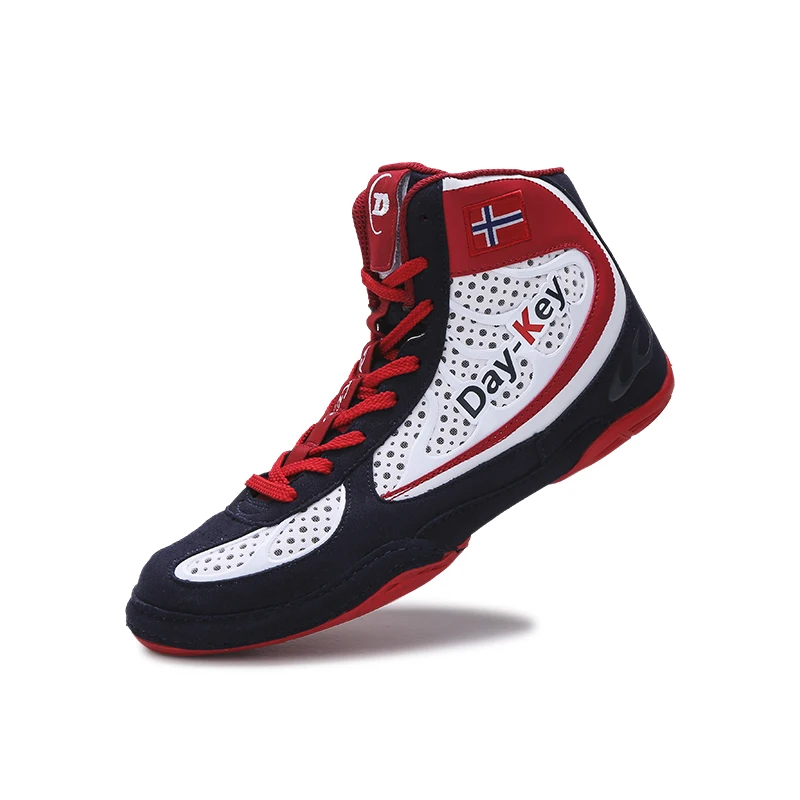 Professional Wrestling Shoes Men High Qaultiy Flighting Wrestling Sneakers Red Anti Slip Boxing Shoes Male Light Boxing Sneakers
Professional Wrestling Shoes Men High Qaultiy Flighting Wrestling Sneakers Red Anti Slip Boxing Shoes Male Light Boxing Sneakers