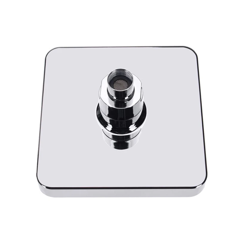 No Batteries Led Shower Head Bathroom Accessories Square Shower Top Spray Colorful Tri-Color LED Top Sprayer Showerhead
No Batteries Led Shower Head Bathroom Accessories Square Shower Top Spray Colorful Tri-Color LED Top Sprayer Showerhead