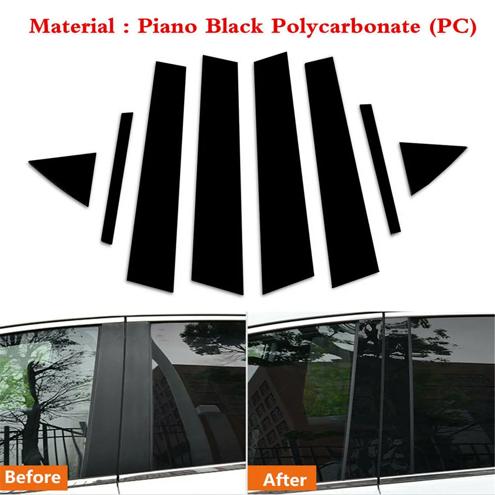 Window Pillar Stickers 1 Set Trim Car Cover DIY For HYUNDAI Elantra Sedan 2017 2018
Window Pillar Stickers 1 Set Trim Car Cover DIY For HYUNDAI Elantra Sedan 2017 2018