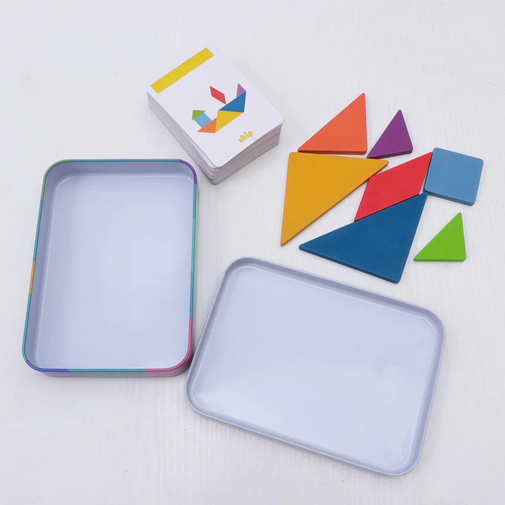 Delicate Children Tangram Wooden Puzzle Toys Tangram for Children Use (Egg Design Tangram)
Delicate Children Tangram Wooden Puzzle Toys Tangram for Children Use (Egg Design Tangram)