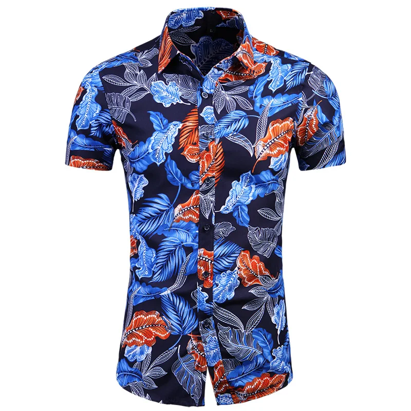 2021 Summer Men Hawaiian Shirt Mens Print Short Sleeve Lapel Neck Button Casual Beach Shirts Male Streetwear Tops M-7XL
2021 Summer Men Hawaiian Shirt Mens Print Short Sleeve Lapel Neck Button Casual Beach Shirts Male Streetwear Tops M-7XL