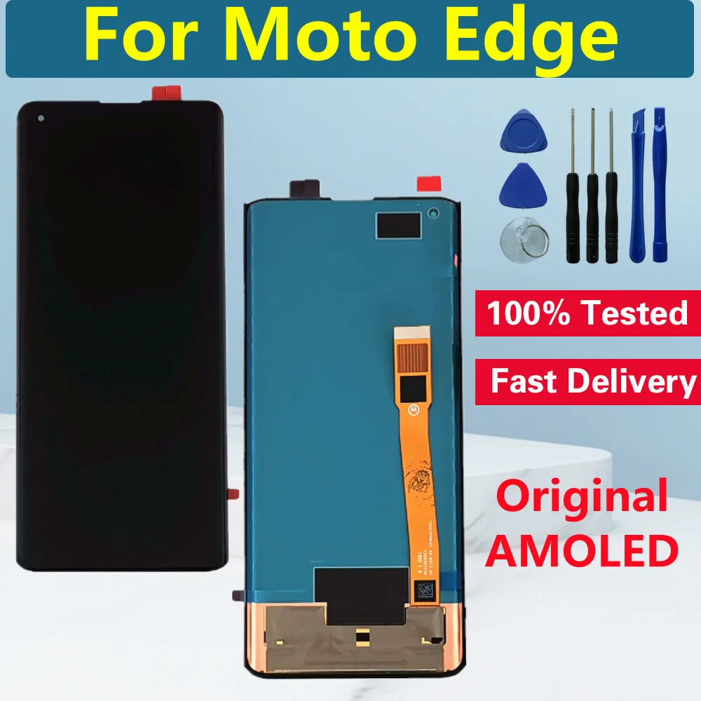 6,7 "Оригинальный Super AMOLED ЖК-дисплей для Motorola Moto Edge, сенсорный дигитайзер в сборе для MOTO Edge Plus, Замена ЖК-экрана
6,7 "Оригинальный Super AMOLED ЖК-дисплей для Motorola Moto Edge, сенсорный дигитайзер в сборе для MOTO Edge Plus, Замена ЖК-экрана