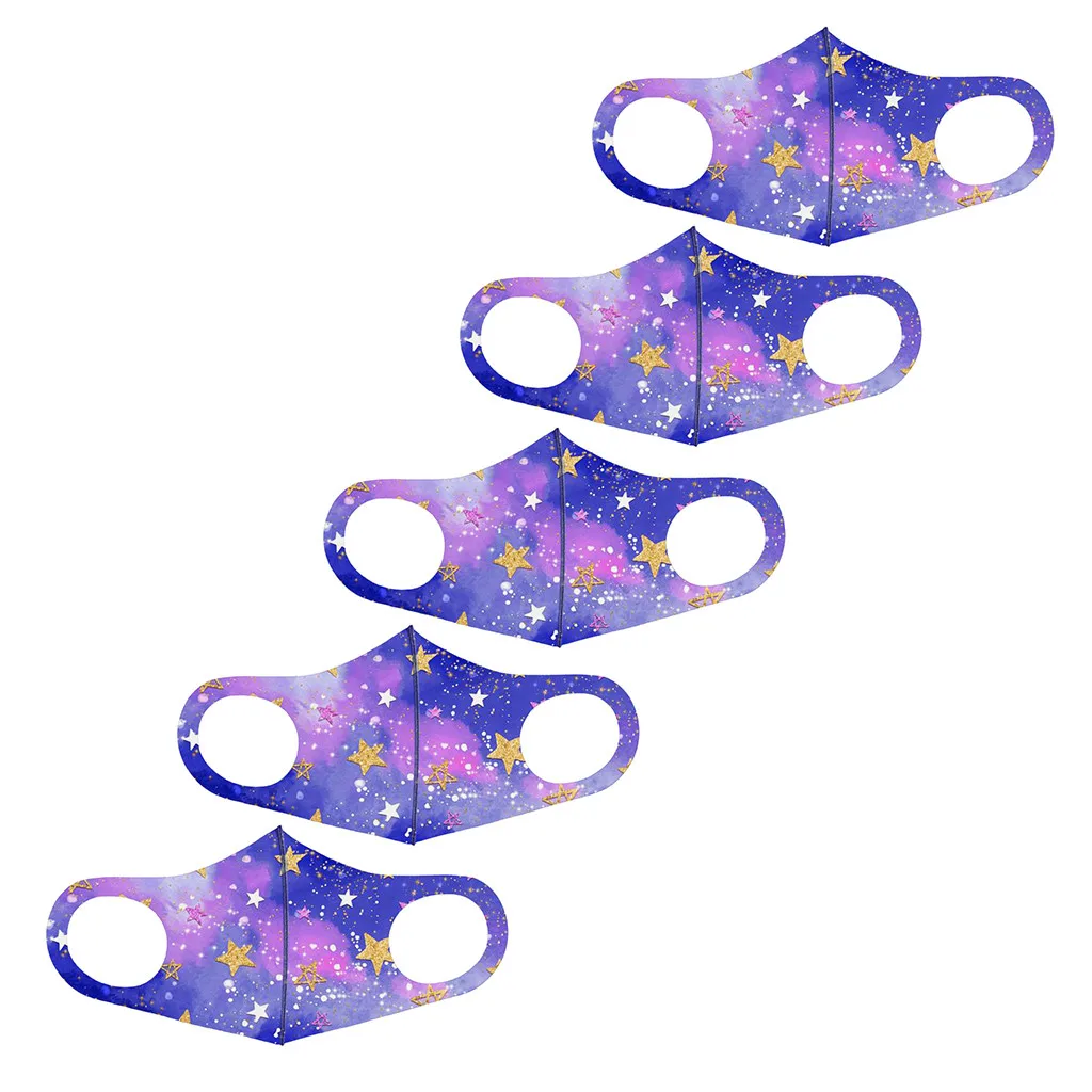 5PCS Washable Reusable Polyester Face Mask Fashion Print Children Covers Mouths Adjustable Mask Mouth Mask Mascarillas Masque
5PCS Washable Reusable Polyester Face Mask Fashion Print Children Covers Mouths Adjustable Mask Mouth Mask Mascarillas Masque