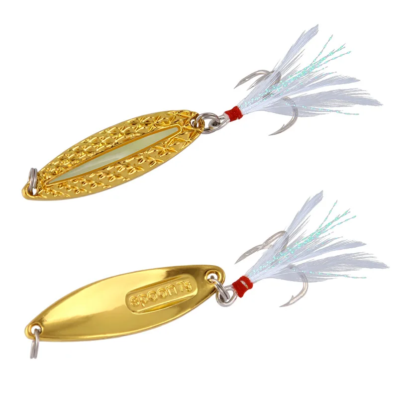 1Pcs Metal Spinner Spoon Fishing Lure 2.5/3.5/5/7/10/15/20g Hard Bait Luminous Noise Paillette Artificial Bait Small Sequins
1Pcs Metal Spinner Spoon Fishing Lure 2.5/3.5/5/7/10/15/20g Hard Bait Luminous Noise Paillette Artificial Bait Small Sequins