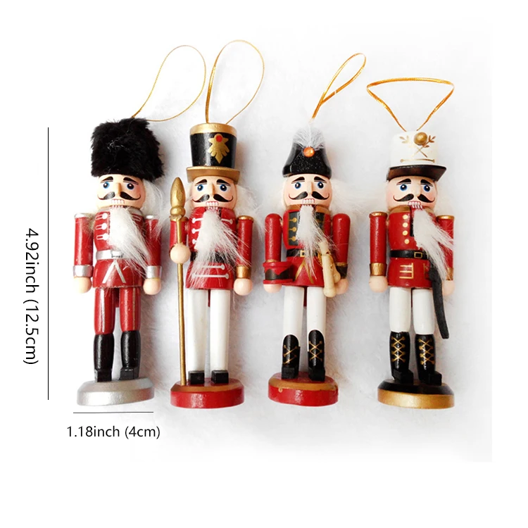 Vintage Handcraft Puppet Wooden Nutcracker Doll Soldier Miniature Figurines Wine Cabinet New Year Christmas Ornaments Home Decor
Vintage Handcraft Puppet Wooden Nutcracker Doll Soldier Miniature Figurines Wine Cabinet New Year Christmas Ornaments Home Decor