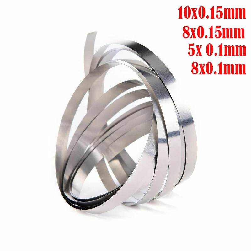 Никелированная сталь лента для точечной сварки аккумуляторов 18650 
Никелированная сталь лента для точечной сварки аккумуляторов 18650