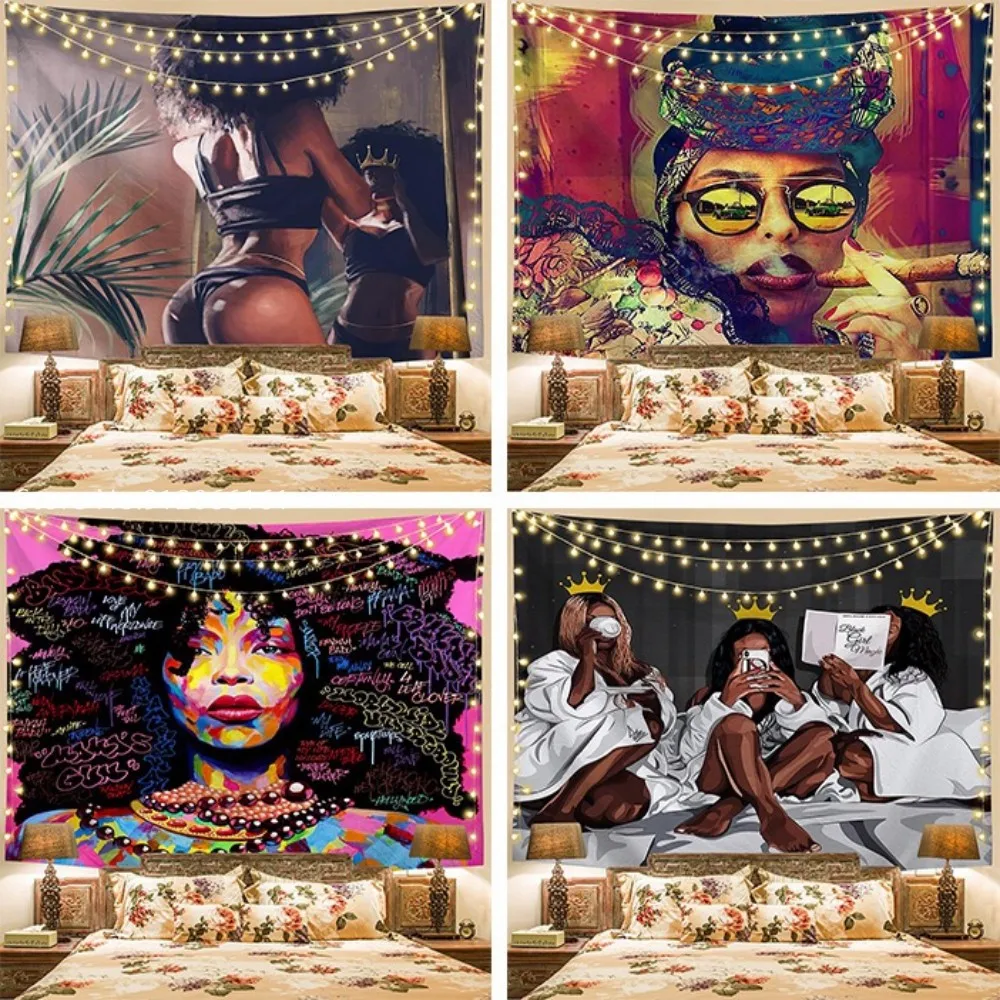 Exotic Tapestry African Woman Room Decoration African Culture Print Wall Cloth Large Beach Towel Bedspread Picnic Travel Blanket
Exotic Tapestry African Woman Room Decoration African Culture Print Wall Cloth Large Beach Towel Bedspread Picnic Travel Blanket