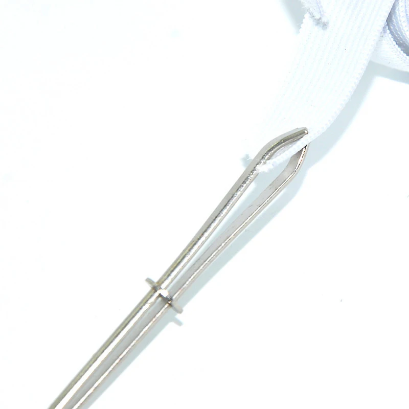 Stainless Steel Tweezers Elastic Band Threader Waist Rope Threader Belt Guide Needle Guide Trousers Tool Sewing Accessories 
Stainless Steel Tweezers Elastic Band Threader Waist Rope Threader Belt Guide Needle Guide Trousers Tool Sewing Accessories