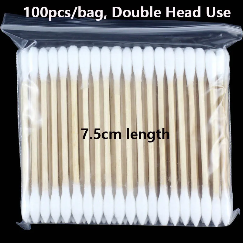 1000pcs Women Beauty Makeup Cotton Swab Double Head Cotton Buds Make Up Wood Sticks Nose Ears Cleaning Cosmetics Health Care
1000pcs Women Beauty Makeup Cotton Swab Double Head Cotton Buds Make Up Wood Sticks Nose Ears Cleaning Cosmetics Health Care