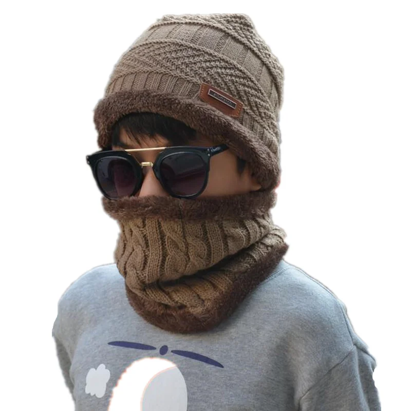 Parent-child cap 2pcs ski cap and scarf cold warm leather winter hat for boys girls Knitted hat Bonnet Warm Cap Skullies Beanies
Parent-child cap 2pcs ski cap and scarf cold warm leather winter hat for boys girls Knitted hat Bonnet Warm Cap Skullies Beanies