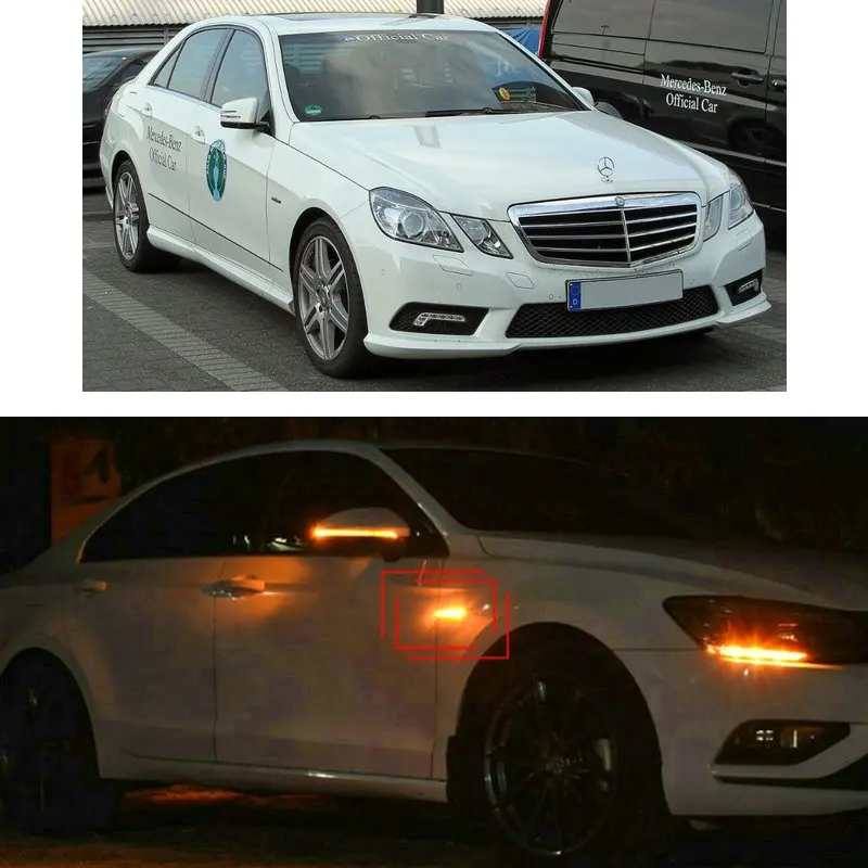 2x Lappet Fender Side turn signal Light For mercedes w211 w212 c219 w219 w210 s211 a207 c207 w463 x164 x204
2x Lappet Fender Side turn signal Light For mercedes w211 w212 c219 w219 w210 s211 a207 c207 w463 x164 x204