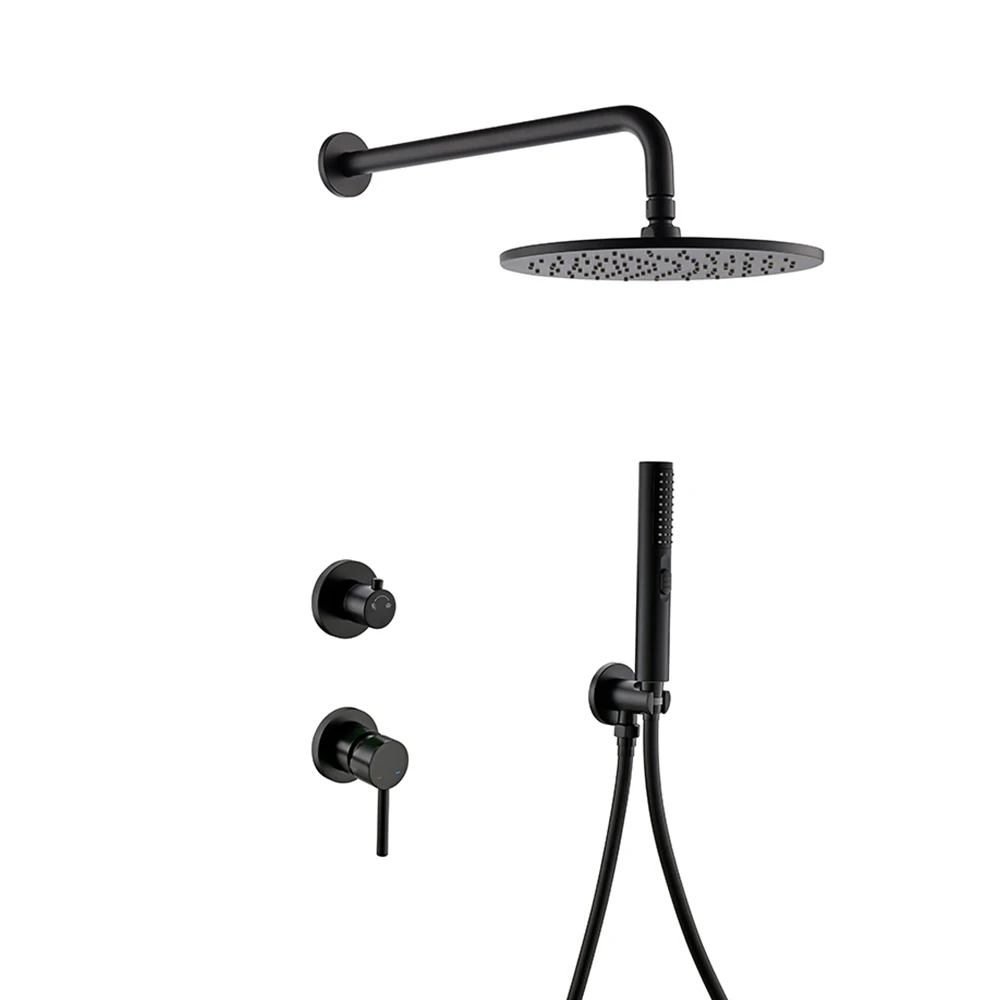 Bathroom Faucet Black Brass Built Installation Rain Shower Head Hand Sprayer With Seat Two-Function And Hot Cold Mixing Switch
Bathroom Faucet Black Brass Built Installation Rain Shower Head Hand Sprayer With Seat Two-Function And Hot Cold Mixing Switch