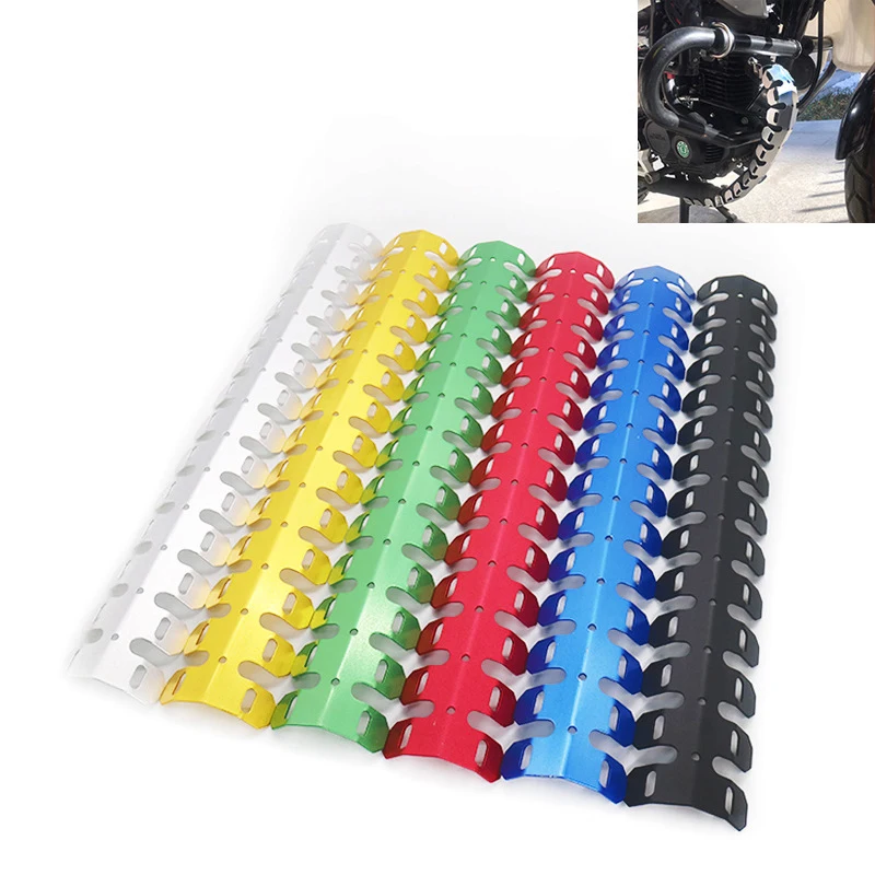 Motorcycle Exhaust Shield Muffler Pipe Protector Cover Heat Shield For YAMAHA YZ125 YZ250 YZ426F YZ450F for HONDA CRF 450X/250LX
Motorcycle Exhaust Shield Muffler Pipe Protector Cover Heat Shield For YAMAHA YZ125 YZ250 YZ426F YZ450F for HONDA CRF 450X/250LX