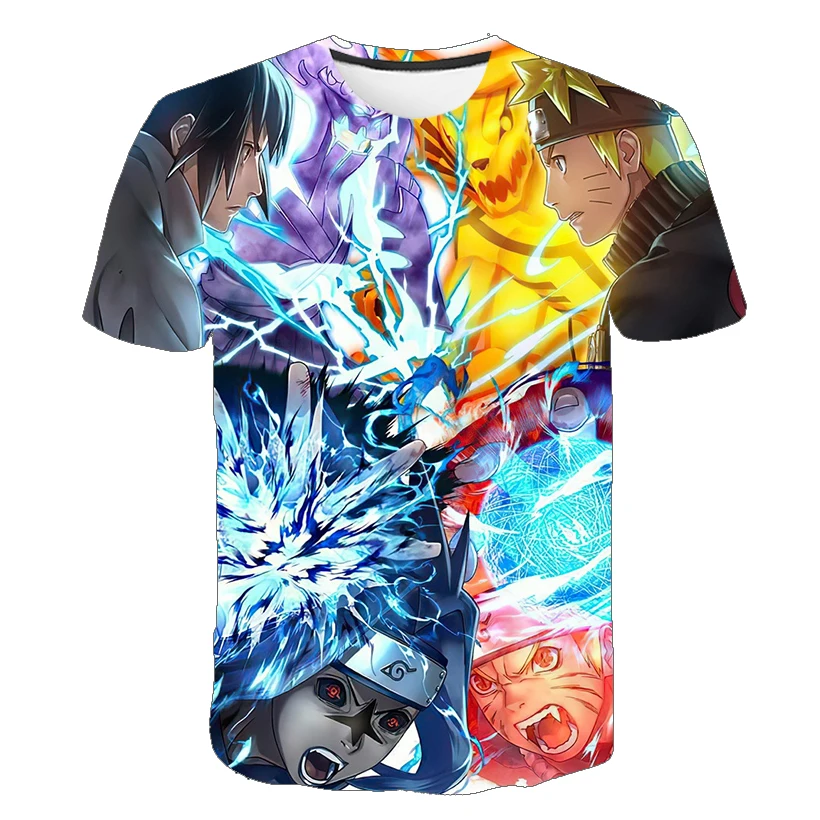 Summer Japanese Cartoon Narutoes Anime Men's T-shirt Anime Harajuku 3d Kids Boys T-shirts Clothing Kawaii Children T Shirt
Summer Japanese Cartoon Narutoes Anime Men's T-shirt Anime Harajuku 3d Kids Boys T-shirts Clothing Kawaii Children T Shirt