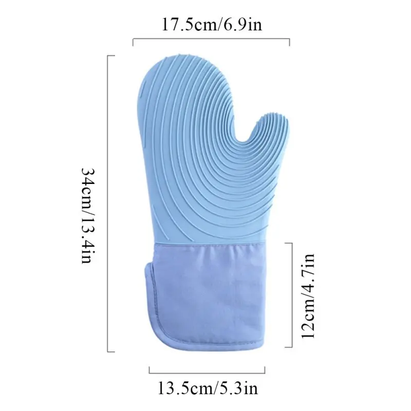 Silicone Oven Gloves Mitts Anti-scalding Kitchen Silicone Gloves Tray Dish Bowl Holder Barbecue Heat-Resistant Gloves 0227
Silicone Oven Gloves Mitts Anti-scalding Kitchen Silicone Gloves Tray Dish Bowl Holder Barbecue Heat-Resistant Gloves 0227