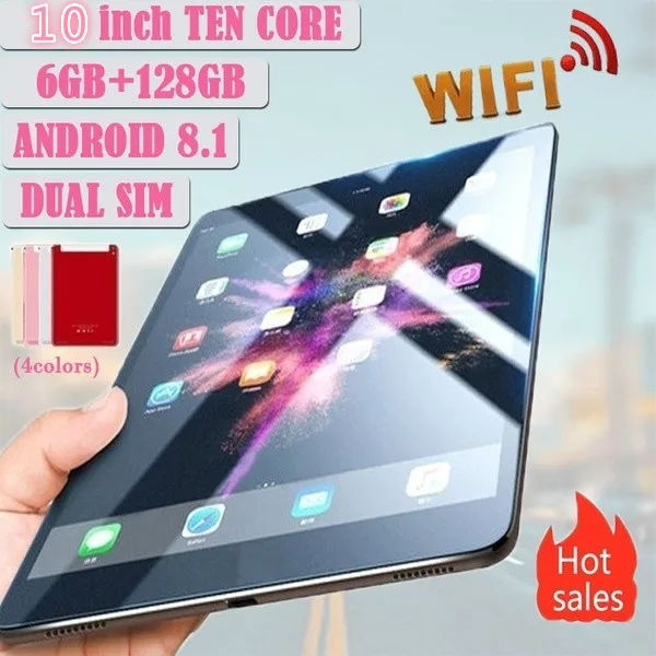 2021 New WiFi Android Tablet PC 10 Inch Ten Core 6G+128G 1280*800 IPS Screen with 4G Phone Call Tablet Buletooth Tablet Gifts
2021 New WiFi Android Tablet PC 10 Inch Ten Core 6G+128G 1280*800 IPS Screen with 4G Phone Call Tablet Buletooth Tablet Gifts