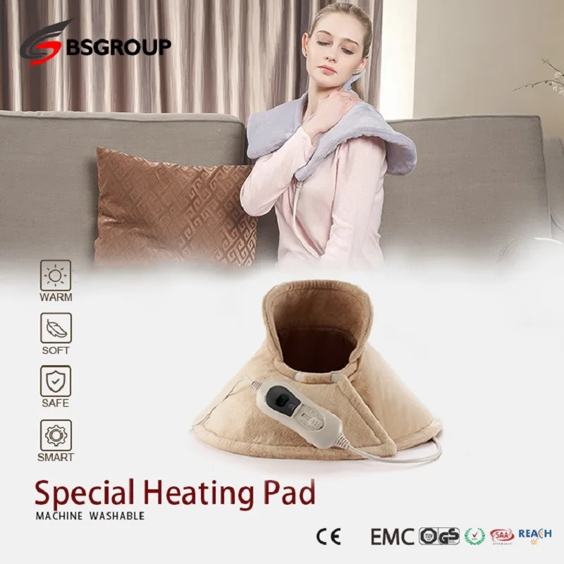 220V - 240V 100W 60*62CM Winter Electric Neck and Shoulder Warmer Wrap Heating Pad Third Gear Temperature Controller LED EU Plug 
220V - 240V 100W 60*62CM Winter Electric Neck and Shoulder Warmer Wrap Heating Pad Third Gear Temperature Controller LED EU Plug